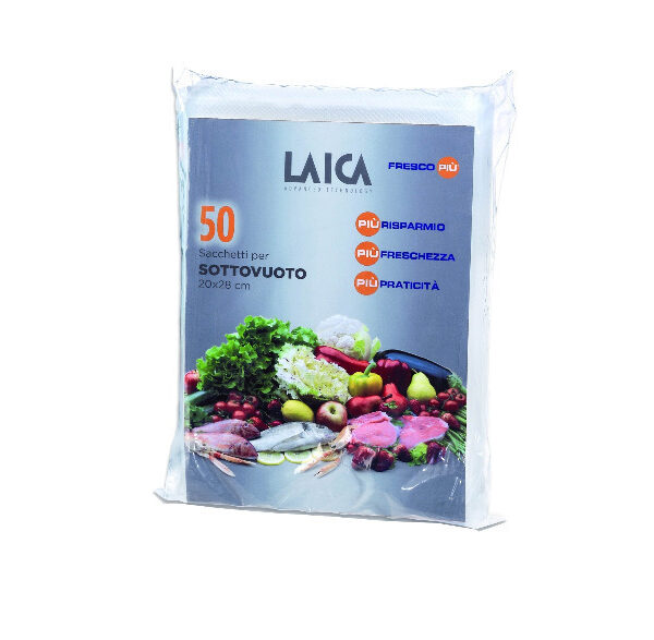 Laica VT Λείες Σακούλες για Συσκευές Vacuum 200x280mm 50τμχ