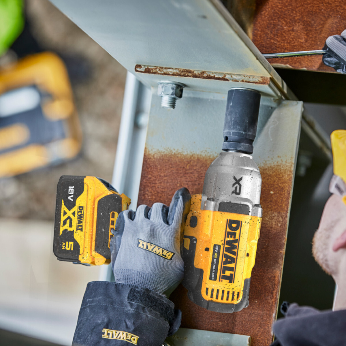 20221212161801_21c27150 Dewalt DCF900NT Μπουλονόκλειδο Μπαταρίας 18V Solo με Υποδοχή 1/2" - Image 4