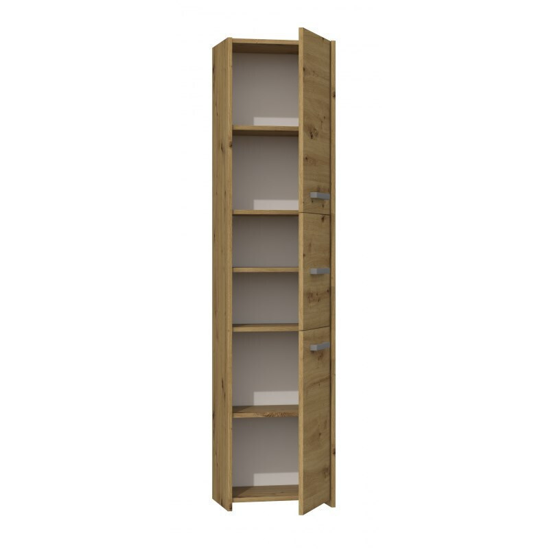 20221214120927_215abb39 Topeshop S43 Artisan Στήλη Μπάνιου Δαπέδου Μ40xΒ30xΥ170cm Καφέ - Image 2