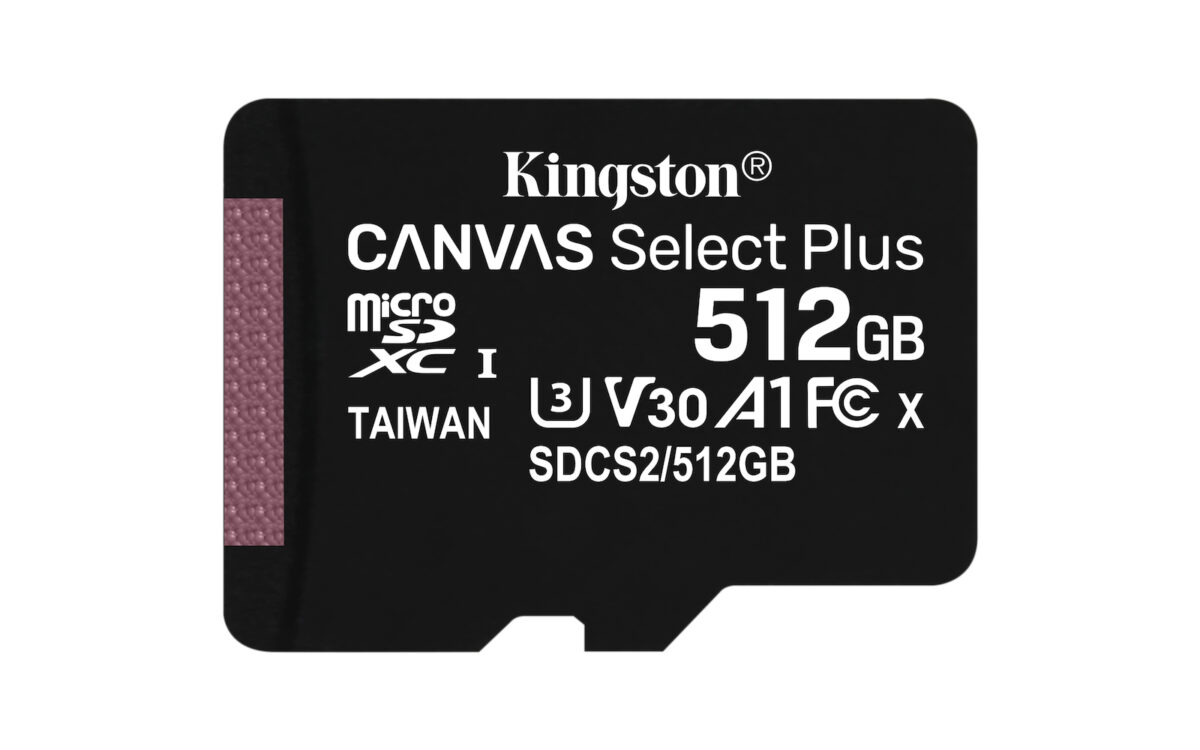 Kingston Canvas Select Plus microSDXC Class 10 U3 V30 A1 UHS-I - Image 1