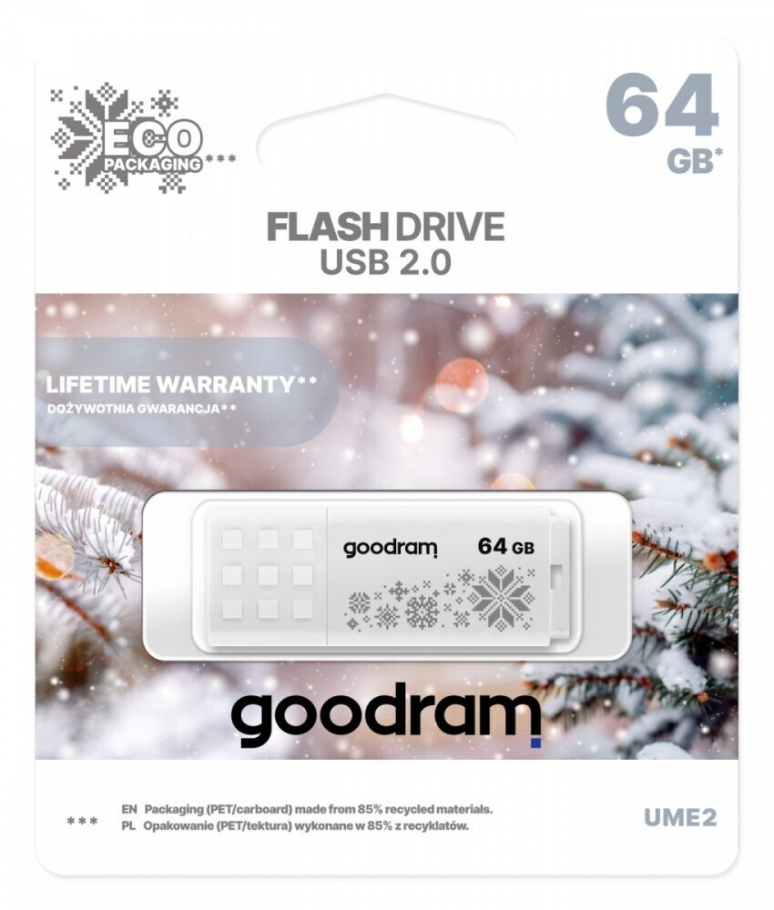 GoodRAM UME2 64GB USB 2.0 Stick Winter