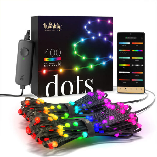400 Λαμπάκια LED 20μ. Πολύχρωμα σε Σειρά 1τμχ Twinkly