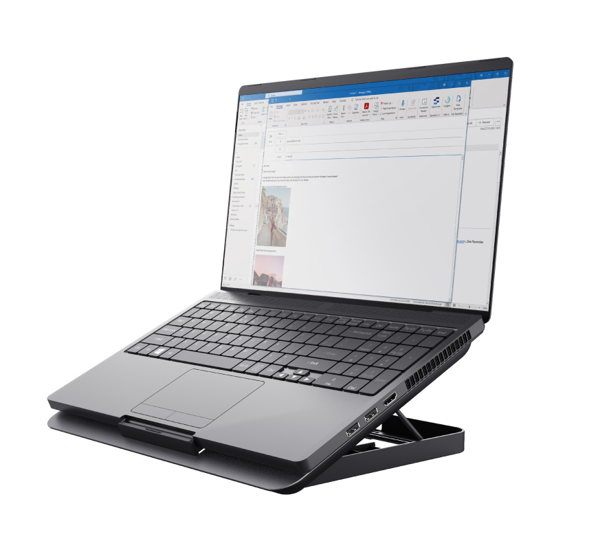 20221220162043_5e5d959f Trust Exto Cooling Pad με 1 Ανεμιστήρα - Image 2