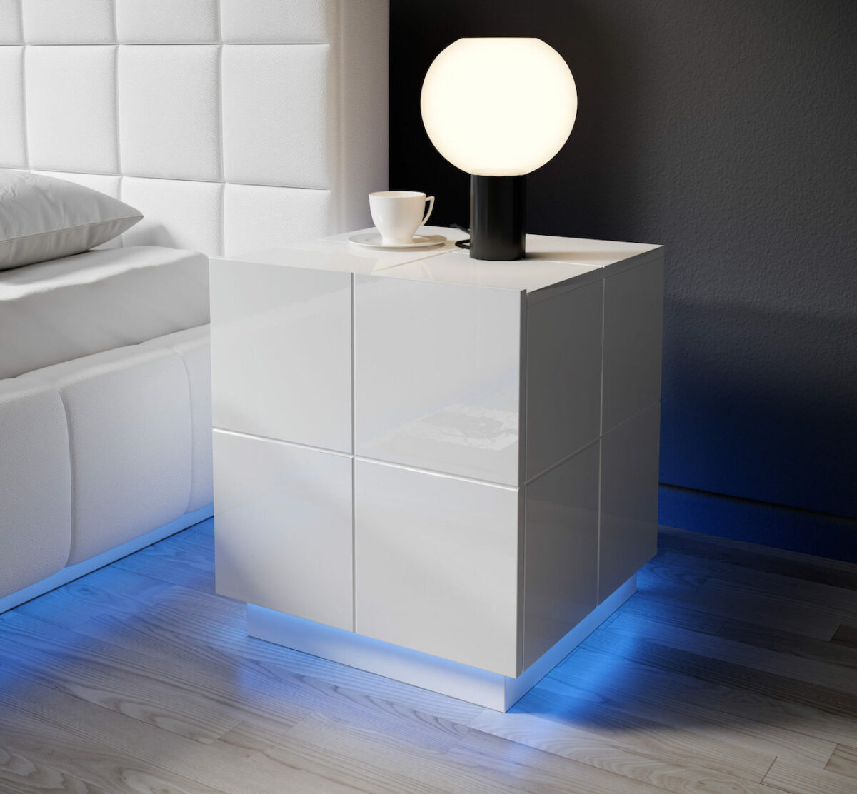 Cama Reja Διακοσμητικό Φωτιστικό Επίπλων LED Γαλάζιο - Image 2
