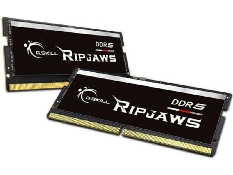 G.Skill Ripjaws DDR5 32GB RAM με 2x16GB Modules και Ταχύτητα 4800 για Laptop F5-4800S4039A16GX2-RS