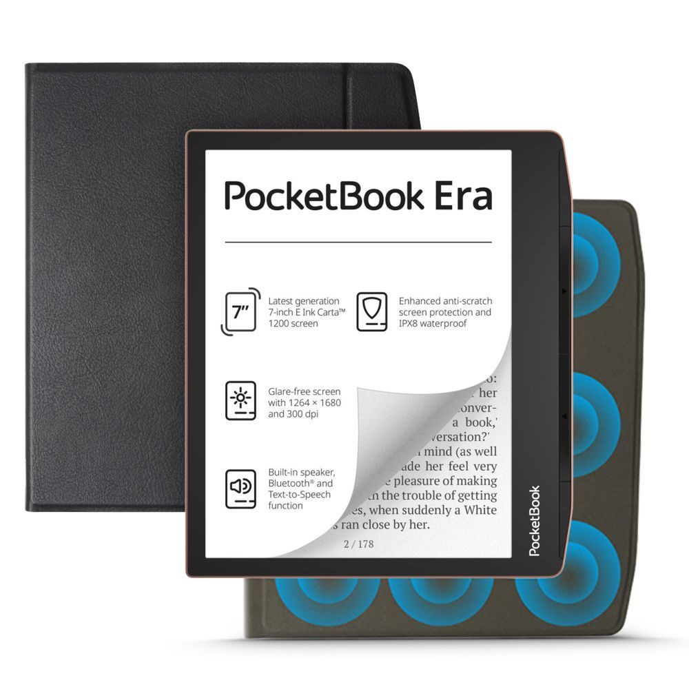 20230109155753_dc453f90 Pocketbook Flip Cover Μαύρη (PocketBook Era) - Image 3