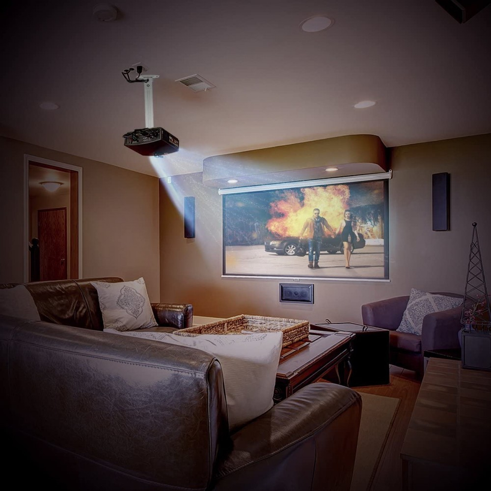 20230123143633_cd3e8ed0 Techly Βάση Projector Οροφής ICA-PM-18S με Μέγιστο Φορτίο 13.5kg Ασημί - Image 7