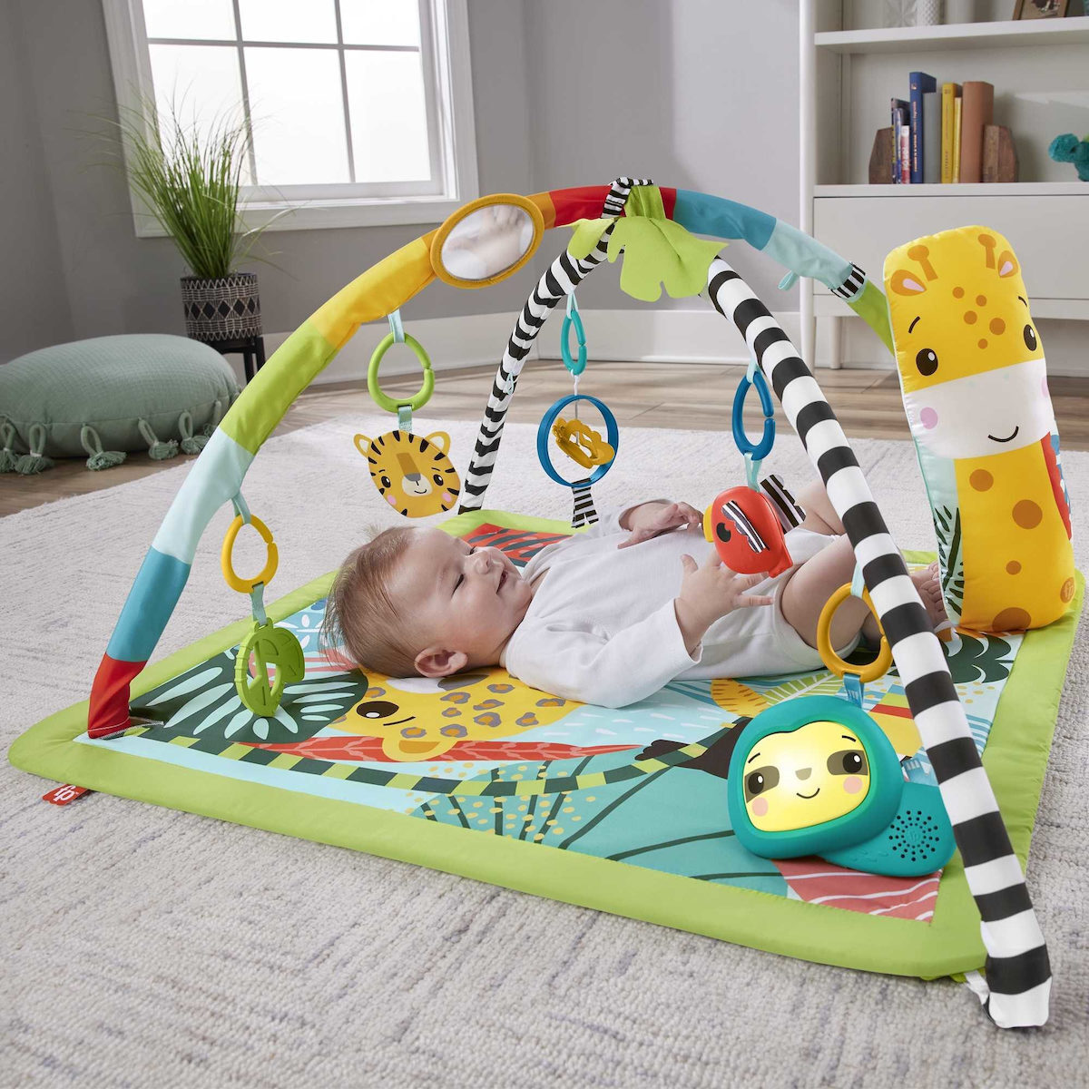 20230131091851_9d2f5355 Fisher Price Γυμναστήριο Δραστηριοτήτων Rainforest με Μουσική για Νεογέννητα - Image 2