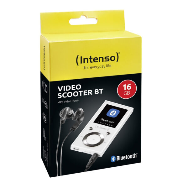 Intenso Video Scooter BT MP3 Player (16GB) με Οθόνη LCD 1.8"