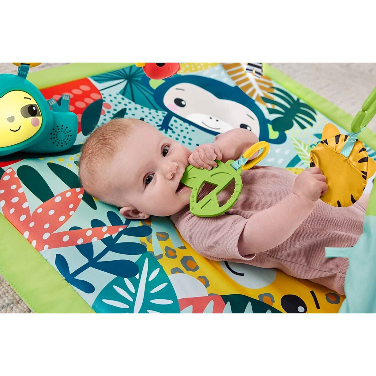 20230203153837_9c8f3178 Fisher Price Γυμναστήριο Δραστηριοτήτων Rainforest με Μουσική για Νεογέννητα - Image 10