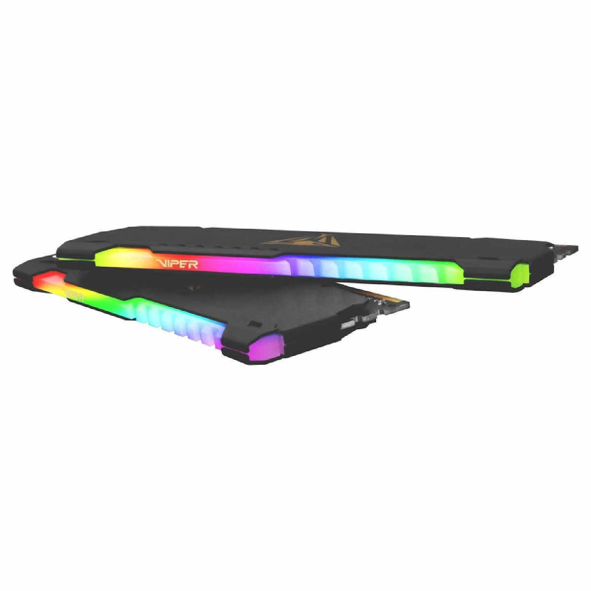 Patriot Viper Steel RGB DDR4 32GB RAM με 2x16GB Modules και Ταχύτητα 3200 για Desktop PVSR432G320C6K - Image 1
