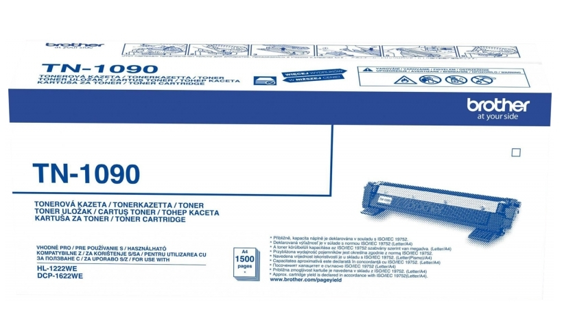 Brother TN-1090 Γνήσιο Toner Laser Εκτυπωτή Μαύρο 1500 Σελίδων (TN-1090)