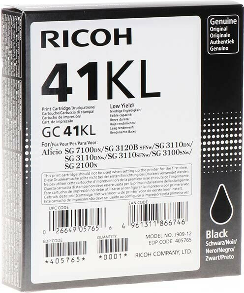 20230317143724_7617fa3d Ricoh GC 41KL Γνήσιο Μελάνι Εκτυπωτή InkJet Μαύρο (405765) - Image 2