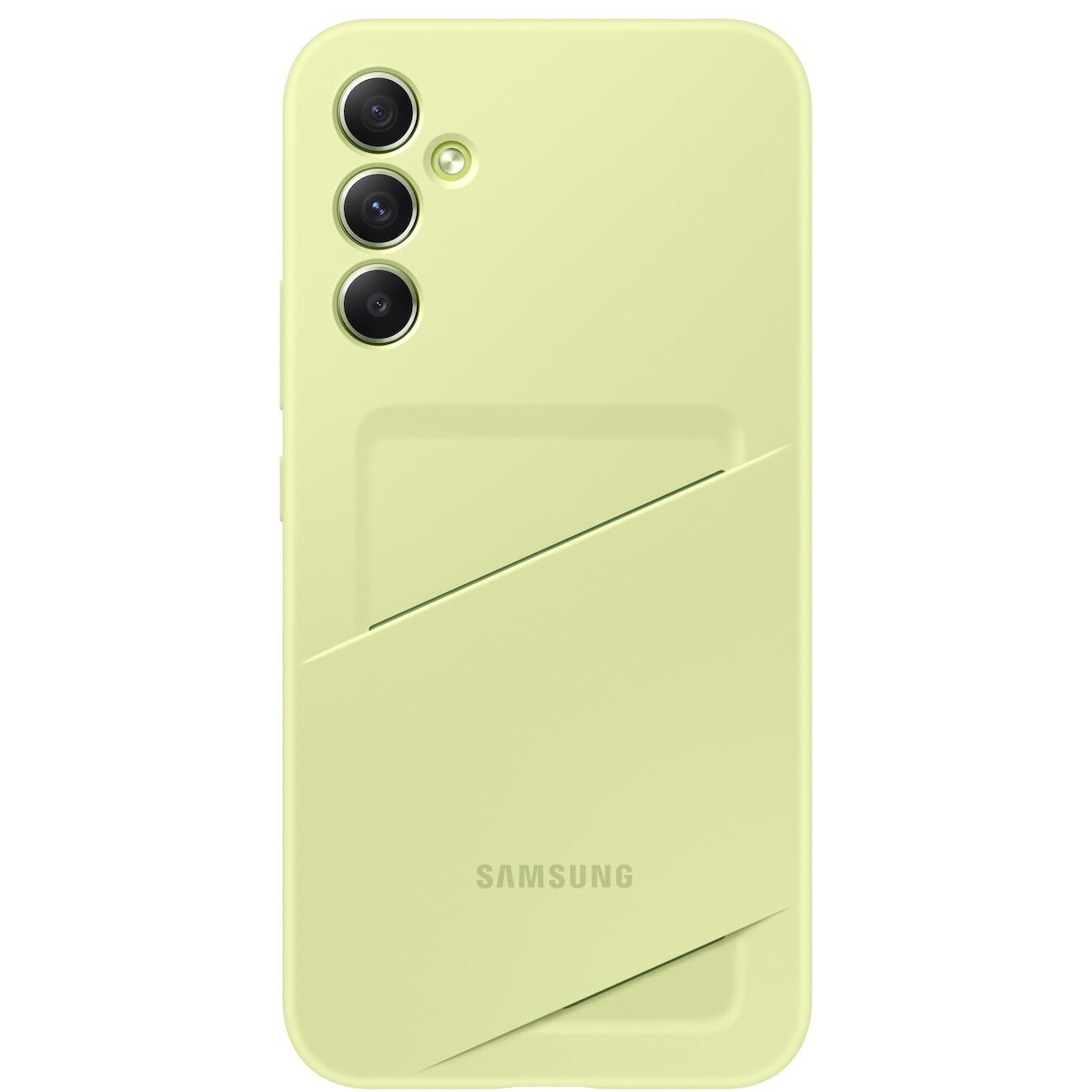 20230323171736_samsung_back_cover_silikonis_me_ypodochi_gia_kartes_lime_galaxy_a34 Samsung Back Cover (Galaxy A34) - Image 1