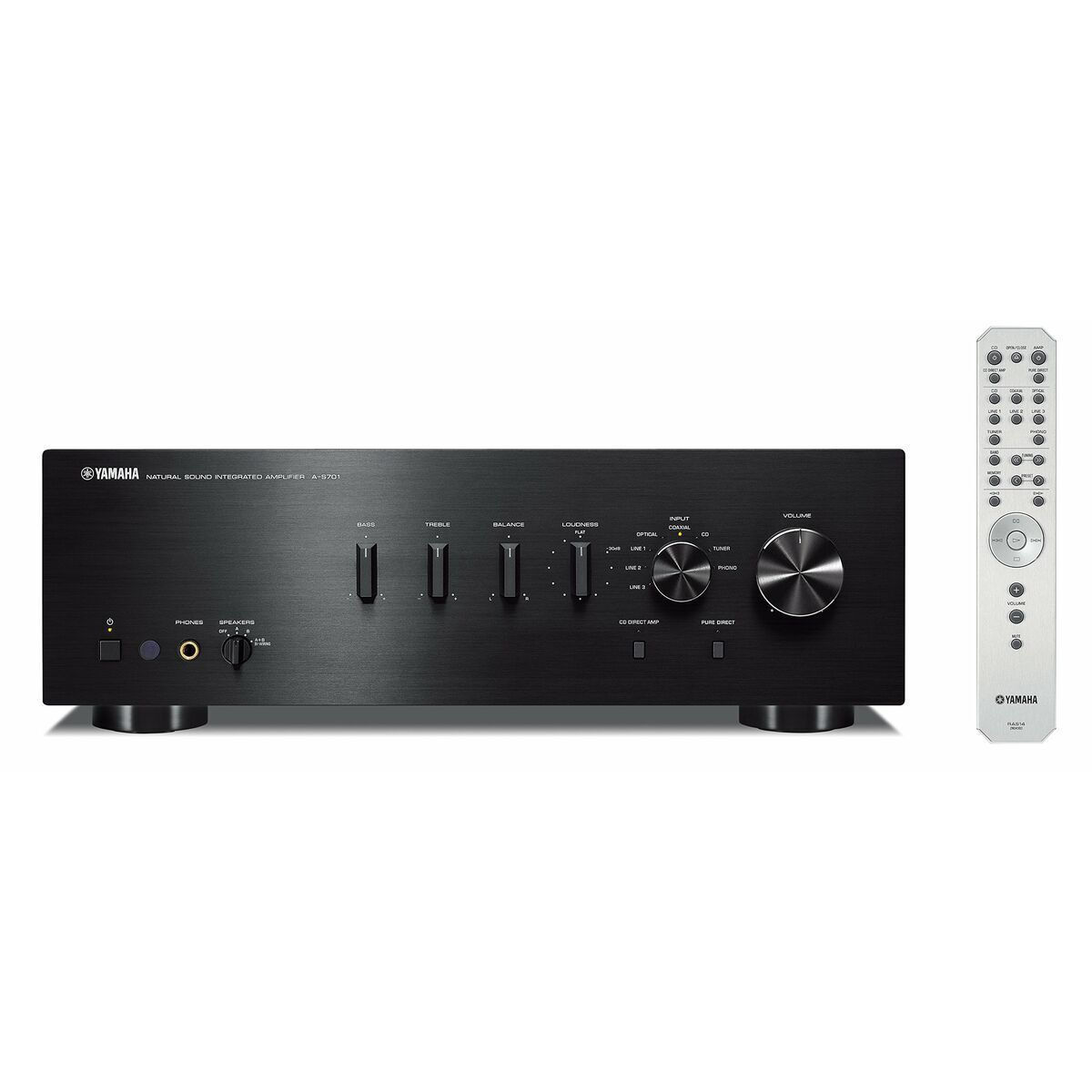 20230324165929_bb7da597 Yamaha A-S701 Ολοκληρωμένος Ενισχυτής Hi-Fi Stereo 160W/4Ω 100W/8Ω S000.30903 Μαύρος - Image 4