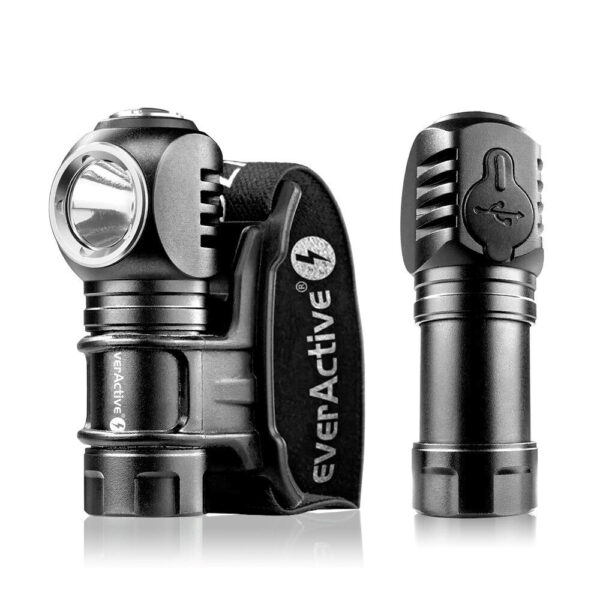 everActive FL55R Στεγανός Επαναφορτιζόμενος Φακός Κεφαλής LED 500lm