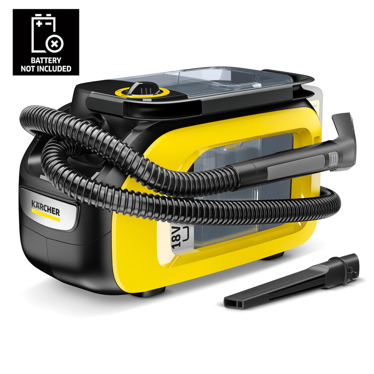 Karcher SE 3-18 Compact Υγρών / Στερεών Επαναφορτιζόμενη Χωρίς Φορτιστή και Μπαταρία 1.9lt - Image 1