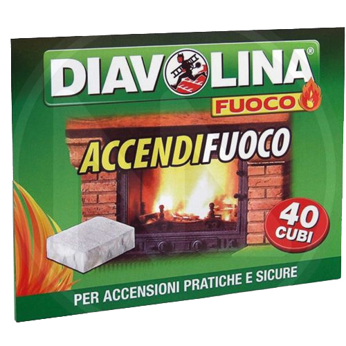 Προσάναμμα Diavolina 40τμχ