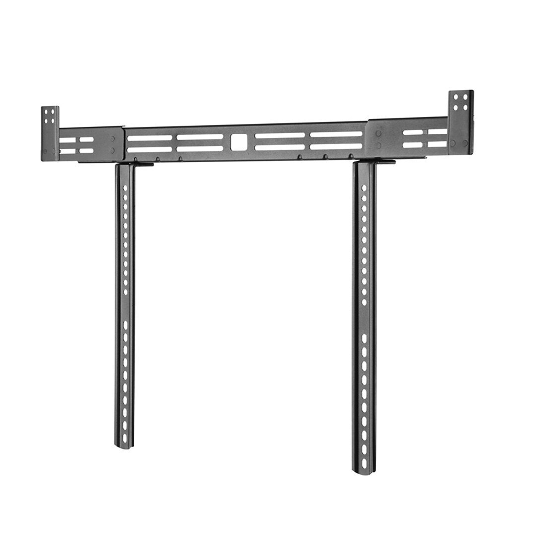 20230412104909_2d2fb745 Maclean Energy Βάση Ηχείου Τοίχου TV Universal Soundbar (Τεμάχιο) σε Ασημί Χρώμα - Image 4