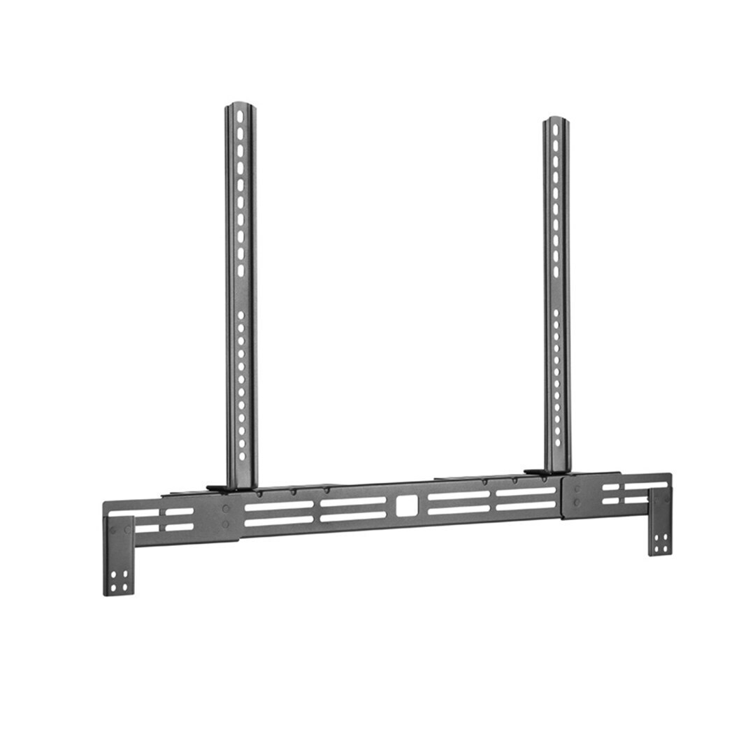20230412104909_404225b4 Maclean Energy Βάση Ηχείου Τοίχου TV Universal Soundbar (Τεμάχιο) σε Ασημί Χρώμα - Image 2