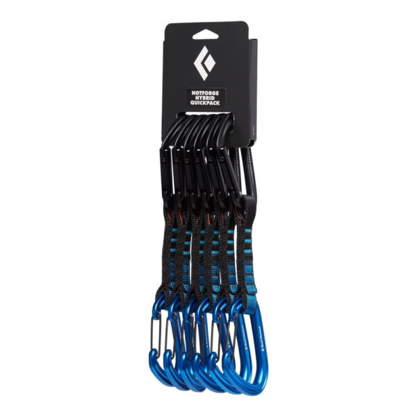 Black Diamond Quickpack Καραμπίνερ Σετάκια 12cm Μπλε 6τμχ