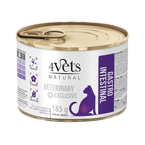 4Vets Veterinary Exclusive Gastrointestinal 185gr