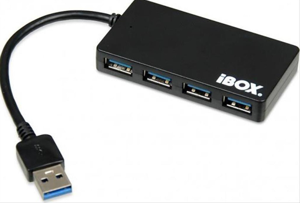 iBox USB 3.0 Hub 4 Θυρών με σύνδεση USB-A