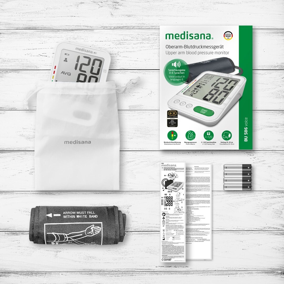 20230508113116_cf5cbdff Medisana BU 586 Voice Ψηφιακό Πιεσόμετρο Μπράτσου 51586 - Image 2