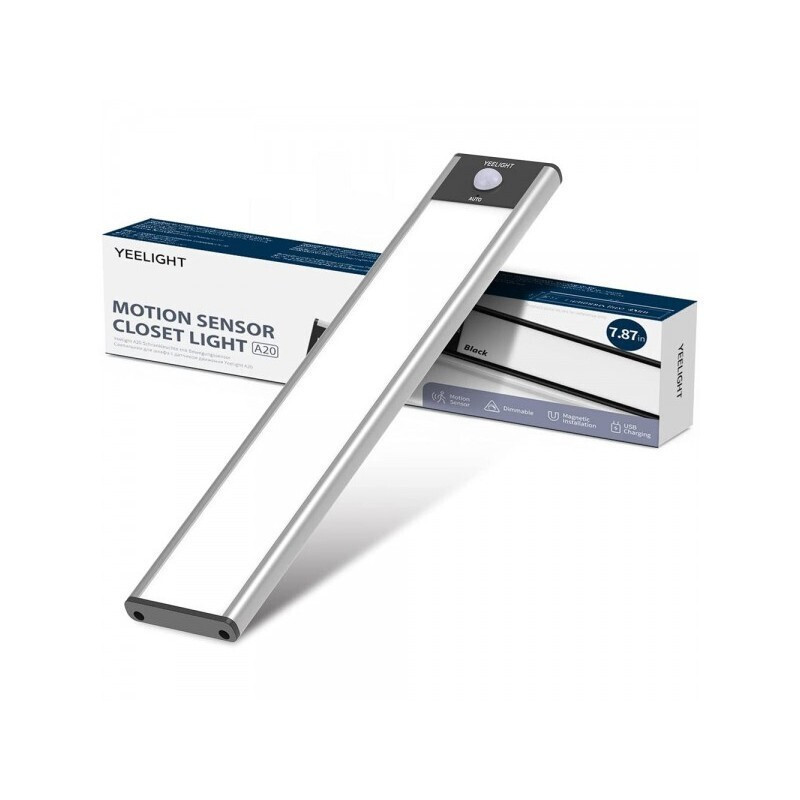 20230609151655_c1105cd8 Yeelight Επαναφορτιζόμενο LED Φωτιστικό Γραμμικό για Ντουλάπες με Τροφοδοσία Μπαταρίας, Αισθητήρα Κίνησης και Αυτοκόλλητο Τοποθέτησης Silver YLCG002 - Image 2