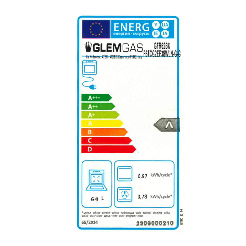 20230612113722_ae6f11ff Glemgas Άνω Πάγκου Μαύρος GF T 64AN-S3 - Image 3