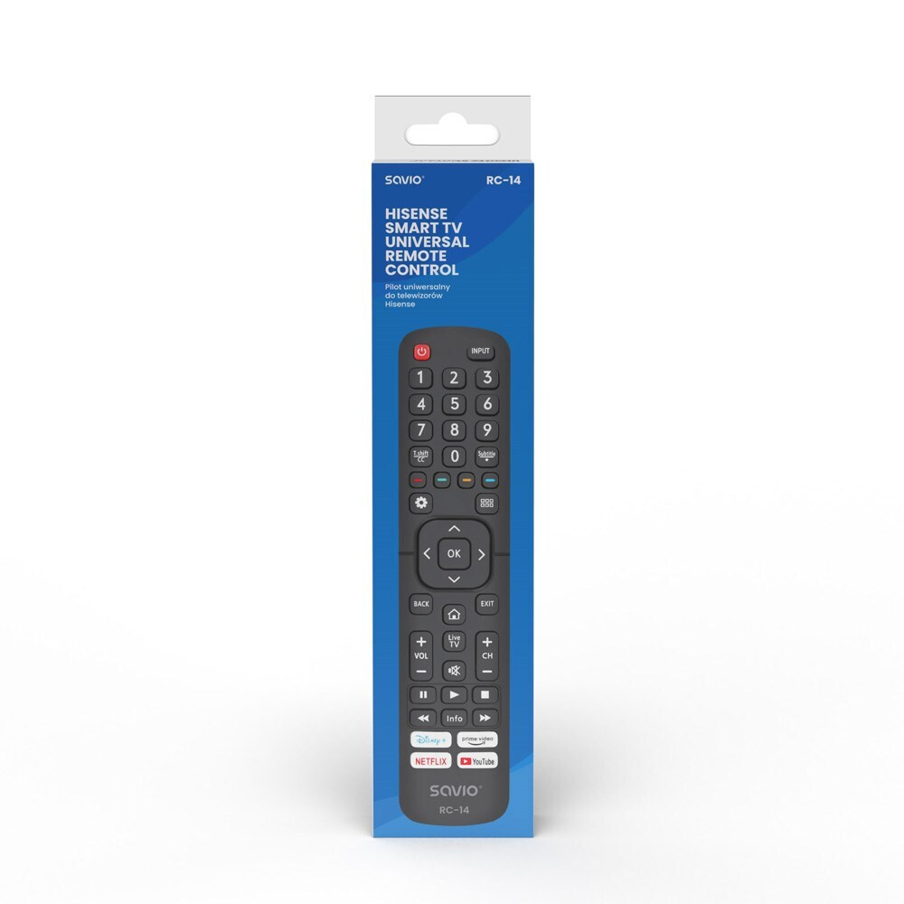 20230626125404_5682fb97 Savio Universal Τηλεχειριστήριο RC-14 για Τηλεοράσεις - Image 4