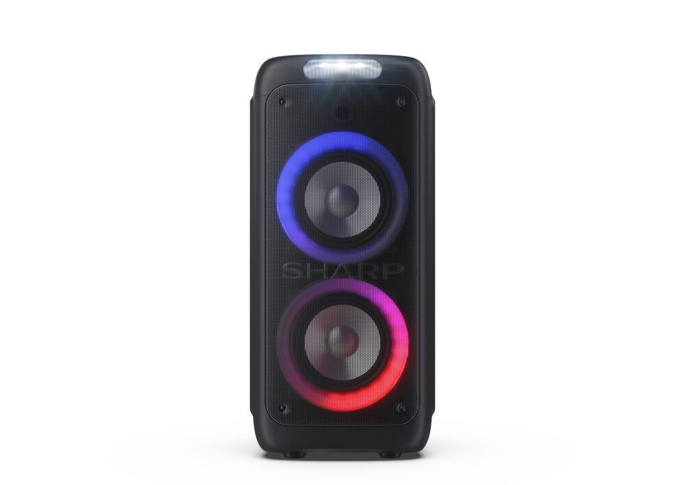 20230626170703_c1573747 Sharp Σύστημα Karaoke με Ενσύρματo Μικρόφωνo PS-949 Party Speaker σε Μαύρο Χρώμα - Image 3