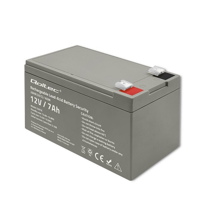 20230630170243_712eccb4 Qoltec με Χωρητικότητα 7Ah και Τάση 12V 53076 1τμχ - Image 2