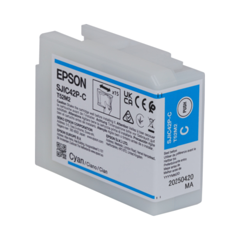 20230704124208_e5d6cbcb Epson SJIC42P-C Γνήσιο Μελάνι Εκτυπωτή InkJet Κυανό (C13T52M240) - Image 2