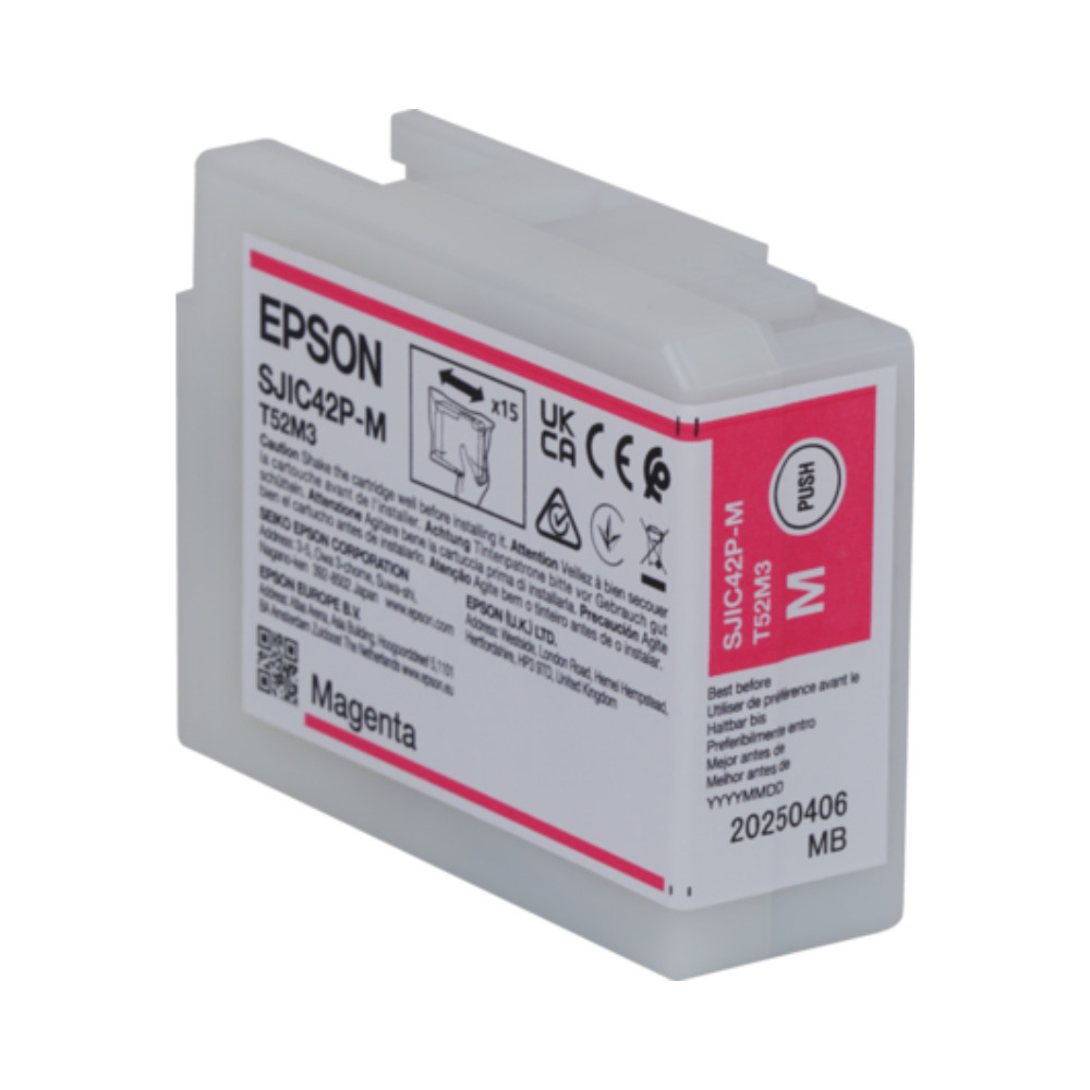 20230704124209_a3d5d3b1 Epson SJIC42P-M Γνήσιο Μελάνι Εκτυπωτή InkJet Ματζέντα (C13T52M340) - Image 2