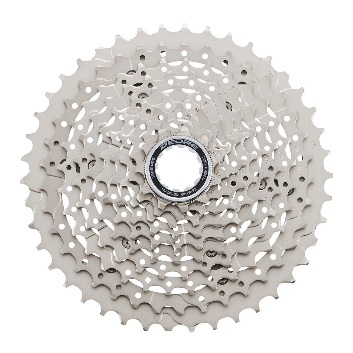 Shimano Deore CS-M4100 Κασέτα Ποδηλάτου 10 Ταχυτήτων Κασέτα Γραναζιών 10 Speed 11-42T - Image 1