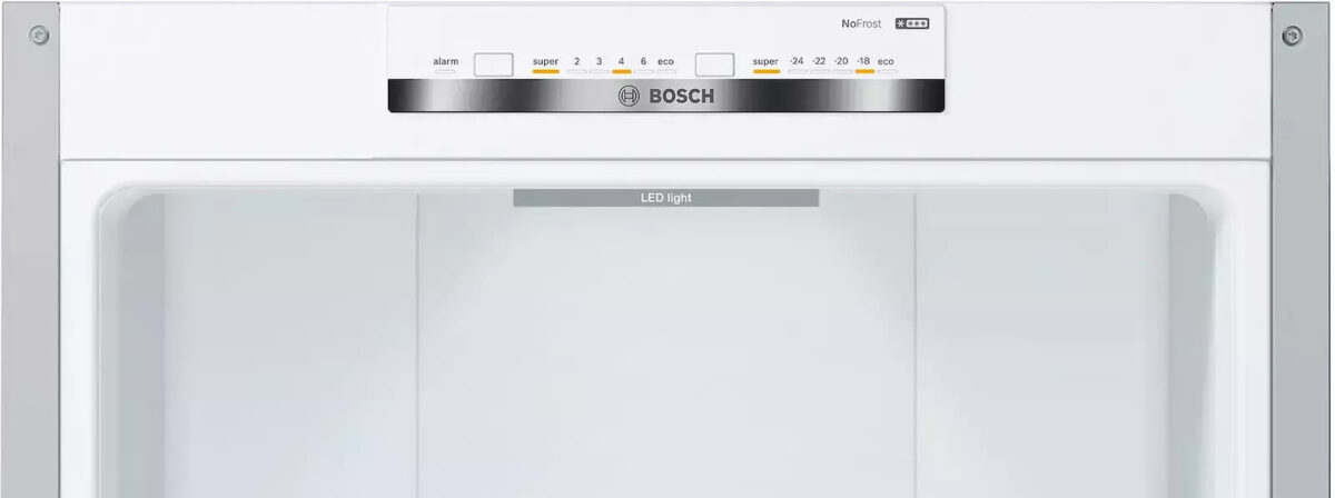 Bosch Ψυγειοκαταψύκτης 368lt Total NoFrost Inox KGN392LDC - Image 3