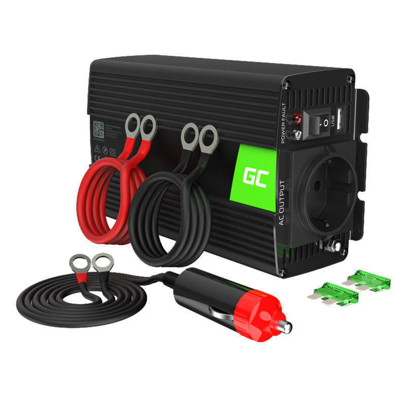 20230713133735_3faecc87 Green Cell Inverter Αυτοκινήτου 500W για 12V DC με 1xUSB - Image 2