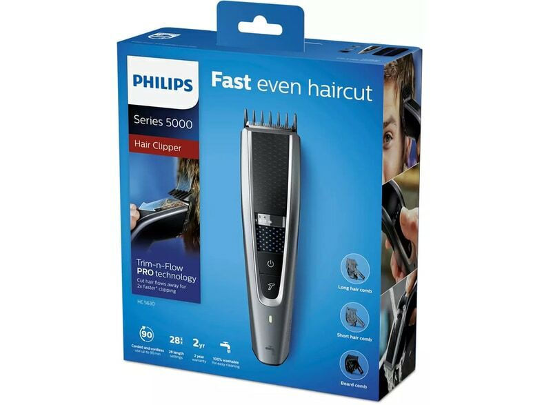 20230717104354_5dd123db Philips Series 5000 Κουρευτική Μηχανή Silver/Black HC5630/15 - Image 5