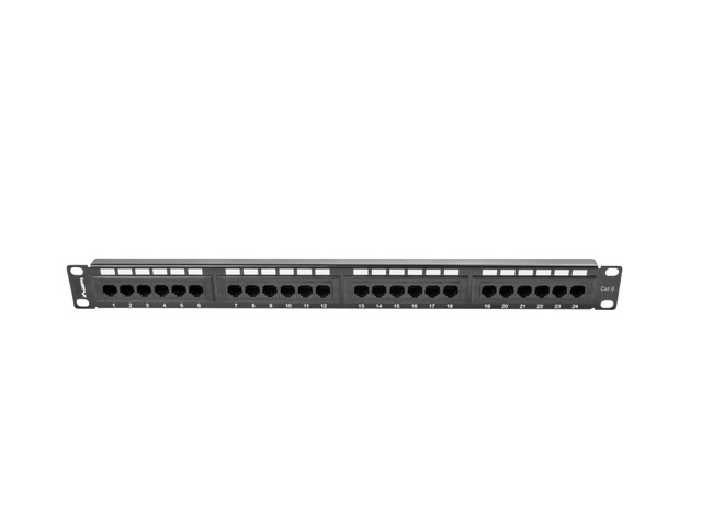 20230719102655_630e2d13 Lanberg Patch Panel Unshielded για Rack 1U 19" 24 Θυρών cat6 Μαύρο - Image 4