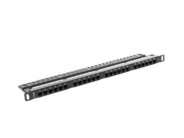 20230719102700_4d0a8652 Lanberg Patch Panel για Rack 1U 19" 24 Θυρών Μαύρο - Image 5