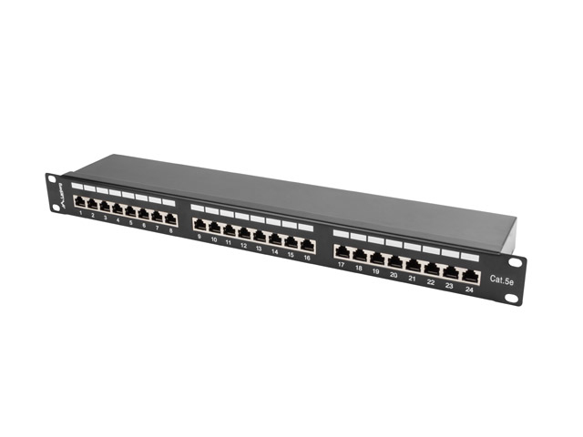 20230719102701_295cdb5c Lanberg Patch Panel Shielded για Rack 1U 19" 24 Θυρών cat5e Μαύρο - Image 5