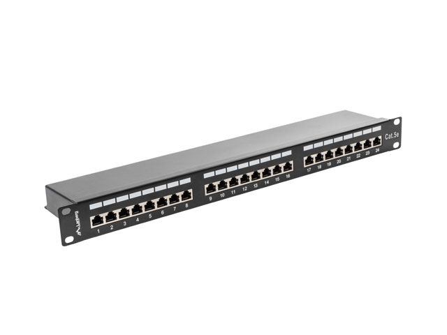 20230719102701_6987bc6e Lanberg Patch Panel Shielded για Rack 1U 19" 24 Θυρών cat5e Μαύρο - Image 6