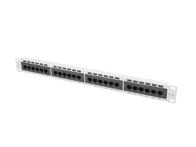 20230719102716_b2a94489 Lanberg Patch Panel για Rack 1U 19" 24 Θυρών cat5e Γκρι - Image 5