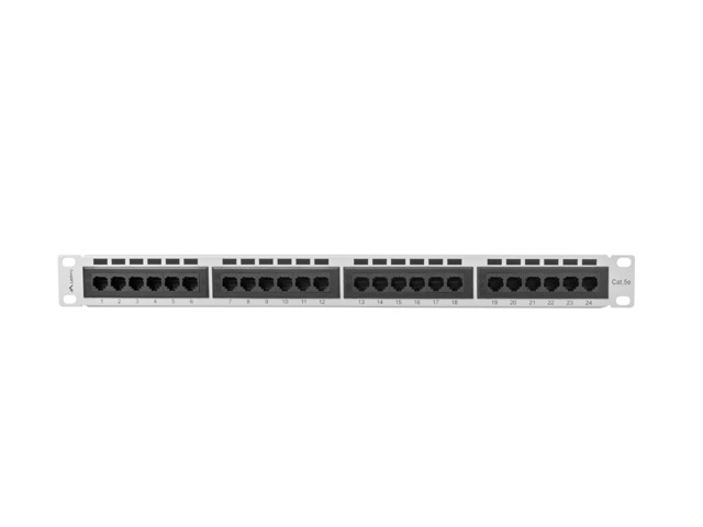 20230719102716_ca533dc7 Lanberg Patch Panel για Rack 1U 19" 24 Θυρών cat5e Γκρι - Image 6