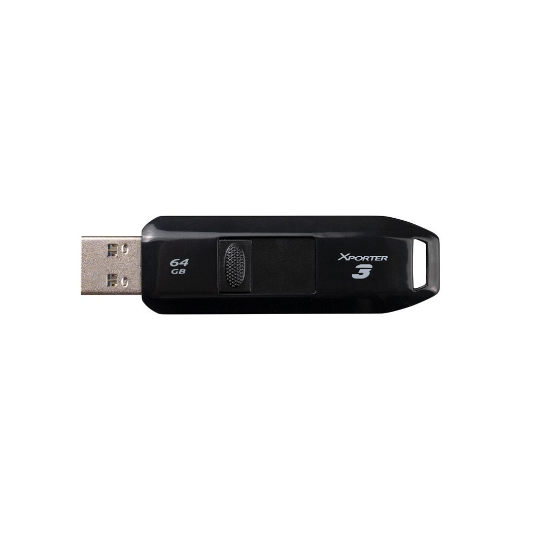 Patriot Xporter 3 64GB USB 3.2 Stick Μαύρο - Image 1