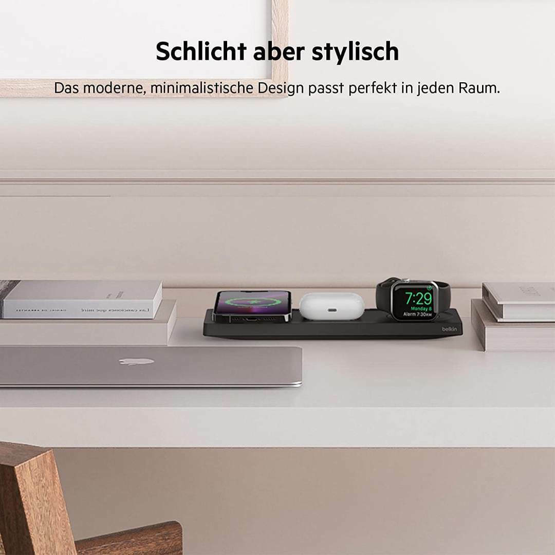 20230905124215_53cac155 Belkin 3in1 ChargePad WIZ016VFBK Magsafe - Image 5