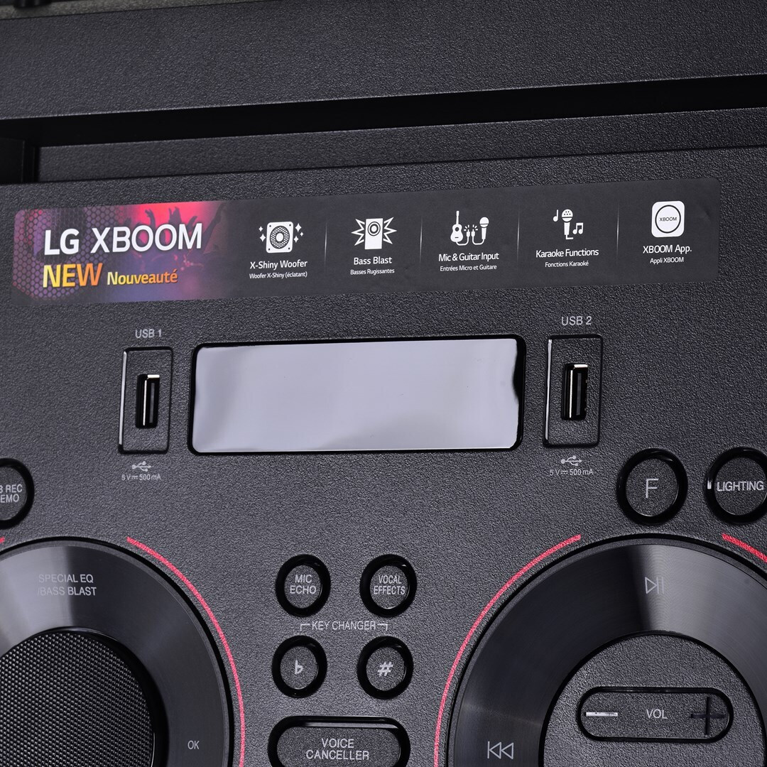 20230907091844_97bada47 LG Ηχείο με λειτουργία Karaoke RNC5 σε Μαύρο Χρώμα - Image 5