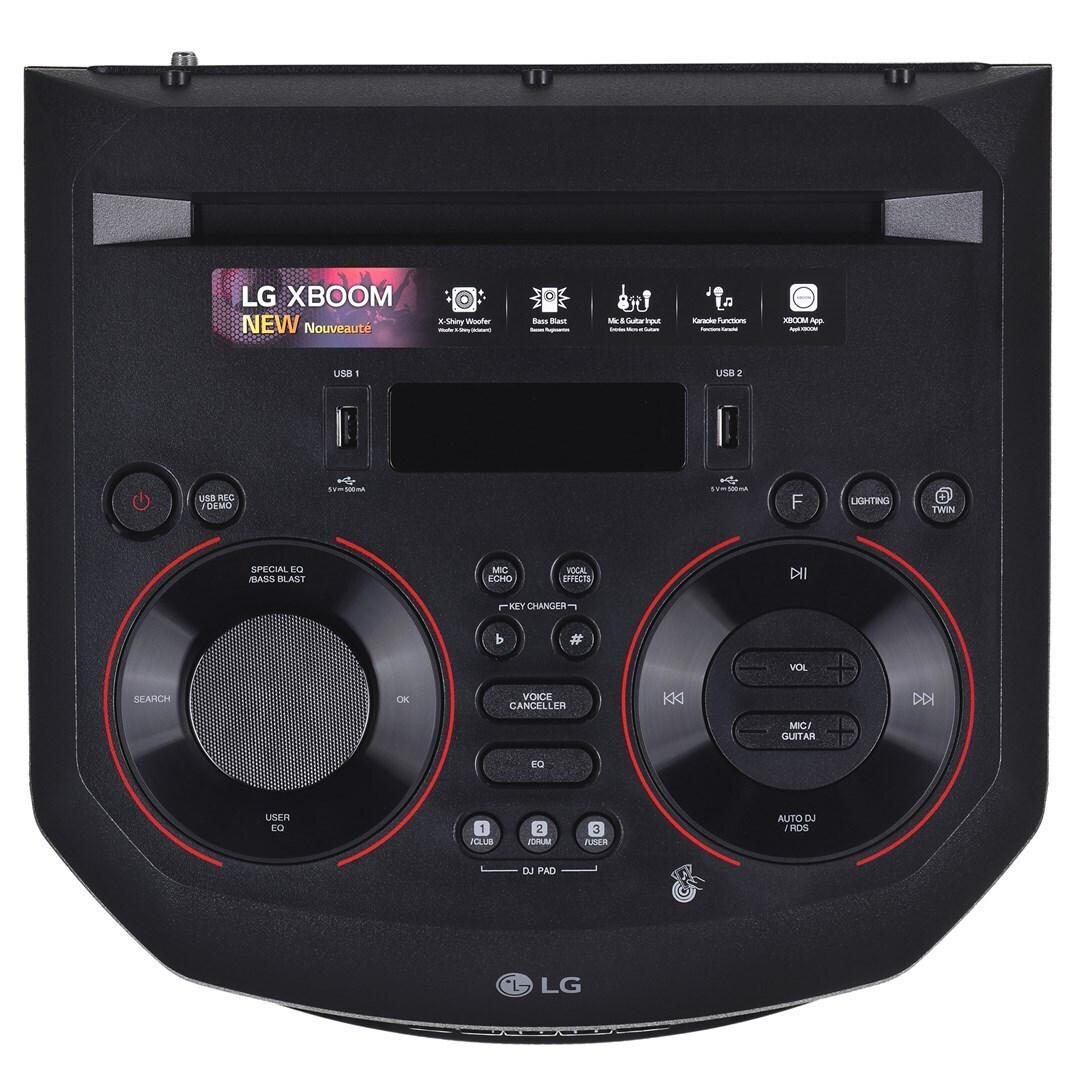 20230907091844_9aa29b1c LG Ηχείο με λειτουργία Karaoke RNC5 σε Μαύρο Χρώμα - Image 6