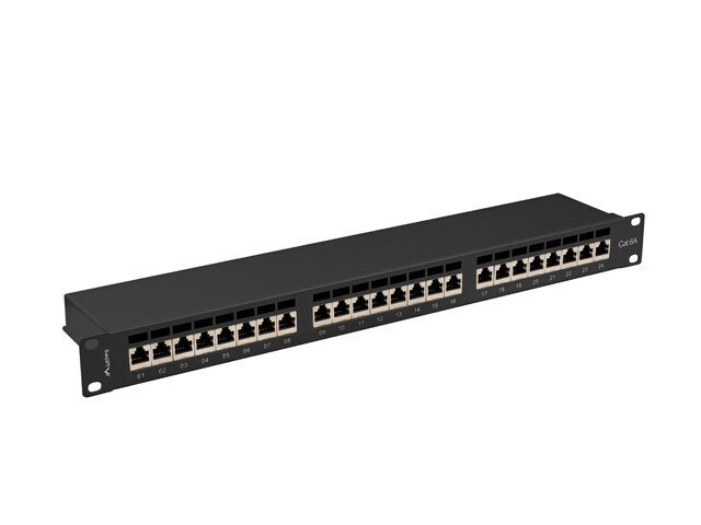 20230907112853_9c8ab4f9 Lanberg Patch Panel Shielded για Rack 1U 19" 24 Θυρών cat6a Μαύρο - Image 3